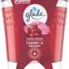 Glade Candela profumata, fragranza Ciliegia e Peonia, 129g