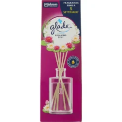 Glade Diffusore a Bastoncini Fragranza Relaxing Zen 50 ml