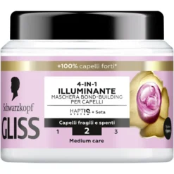 Gliss Hair Repair Protein+ 4-in-1 Maschera Illuminante 400 ml