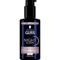 Gliss Night Elisir Siero Ricostruzione Notturna 100 ml
