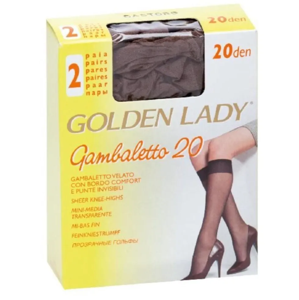 Golden Lady Gambaletti 20 DenariCastoro 2 Pezzi