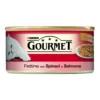 Gourmet Cat Adult Fettine con Salmone e Spinaci 195 g