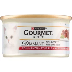 Gourmet Diamant Sfilaccetti con Manzo Prelibato 85 g