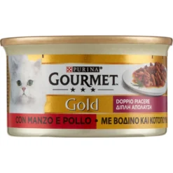 Gourmet Gold Doppio Piacere con Manzo e Pollo 85 g