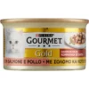 Gourmet Gold Gold Dadini in Salsa con Salmone e Pollo 85 g