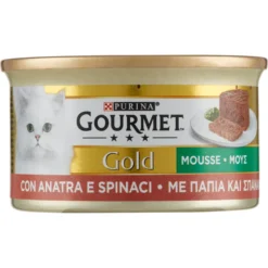 Gourmet Gold Mousse con Anatra e Spinaci 85 g