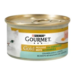 Gourmet Gold mousse merluzzo e carote 85 gr