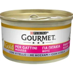 Gourmet Gold Mousse per Gattini con Vitello 85 g