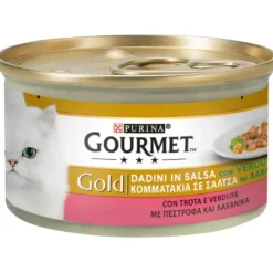 Gourmet Gold trota e verdure 85 gr