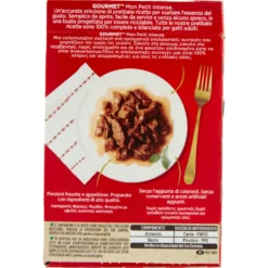 Gourmet Mon Petit Filettini Intense cotti in Salsa Manzo,Fegato,Selvaggina 6x50 g