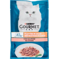 Gourmet Perle Filettini con Salmone 85 g