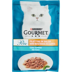 Gourmet Perle Filettini in Salsa con Tonno 85 g