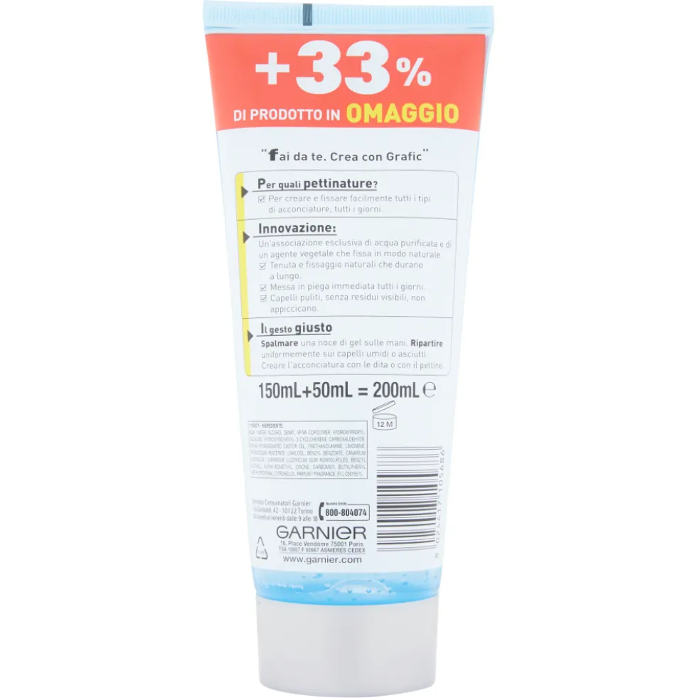 Grafic Gel Aqua Extraforte 200 ml