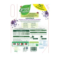Green Emotion Lavanda Detersivo Lavatrice Ecoricarica 30 Lavaggi