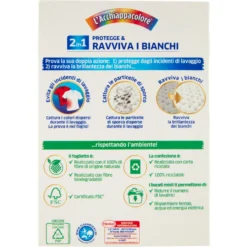 Grey 2in1 Protegge e Ravviva i Bianchi 16 Fogli