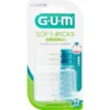 Gum Soft-Picks Original + Fluoruro Large 40 Pezzi