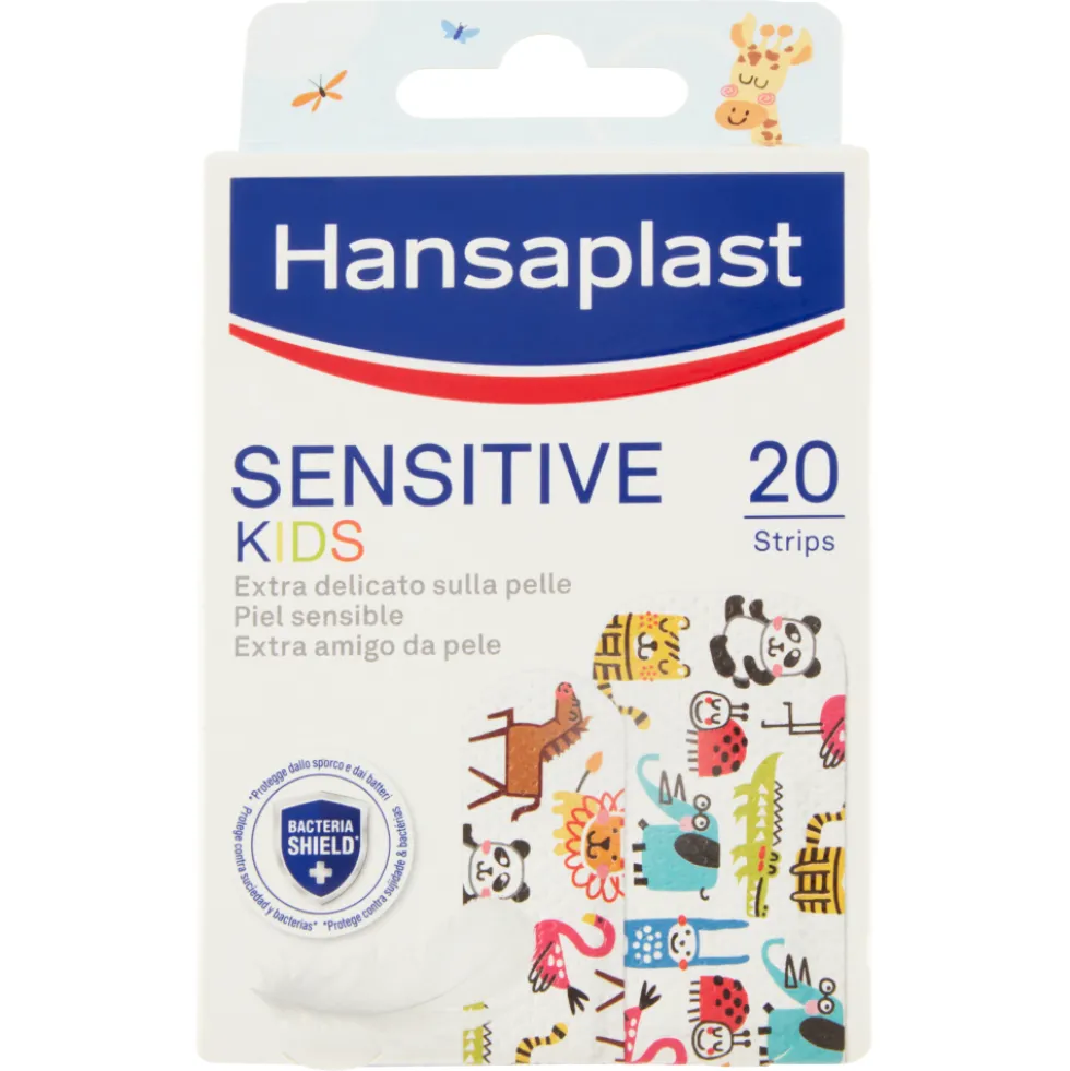 Hansaplast Cerotti Sensitive Kids Animali 20 pezzi