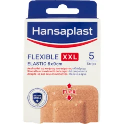 Hansaplast Flexible XXL Elastic 6x9 cm 5 Pezzi