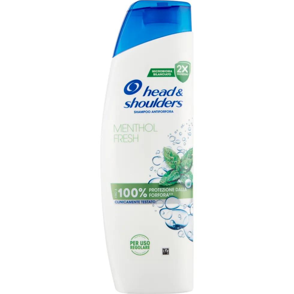 Head & Shoulders Shampoo Antiforfora Menthol Fresh 250 ml