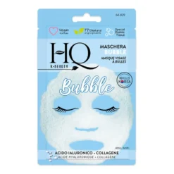 Hq Maschera Viso Bubble Acido Ialuronico E Collagene