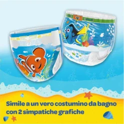Huggies Little Swimmers Taglia 5-6 (12-18 kg) Confezione da 11 Pannolini Costumini