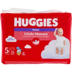 Huggies Pannolini Mutandina Ultra Comfort Taglia 5 (12-17 kg), 34 pezzi