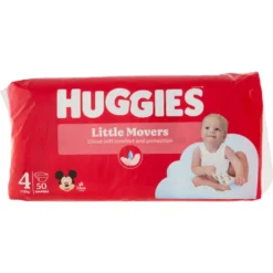 Huggies Pannolini Ultra Comfort Taglia 4 (7-18 kg), 50 pezzi
