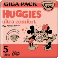 Huggies Pannolini Ultra Comfort Taglia 5 126 pezzi