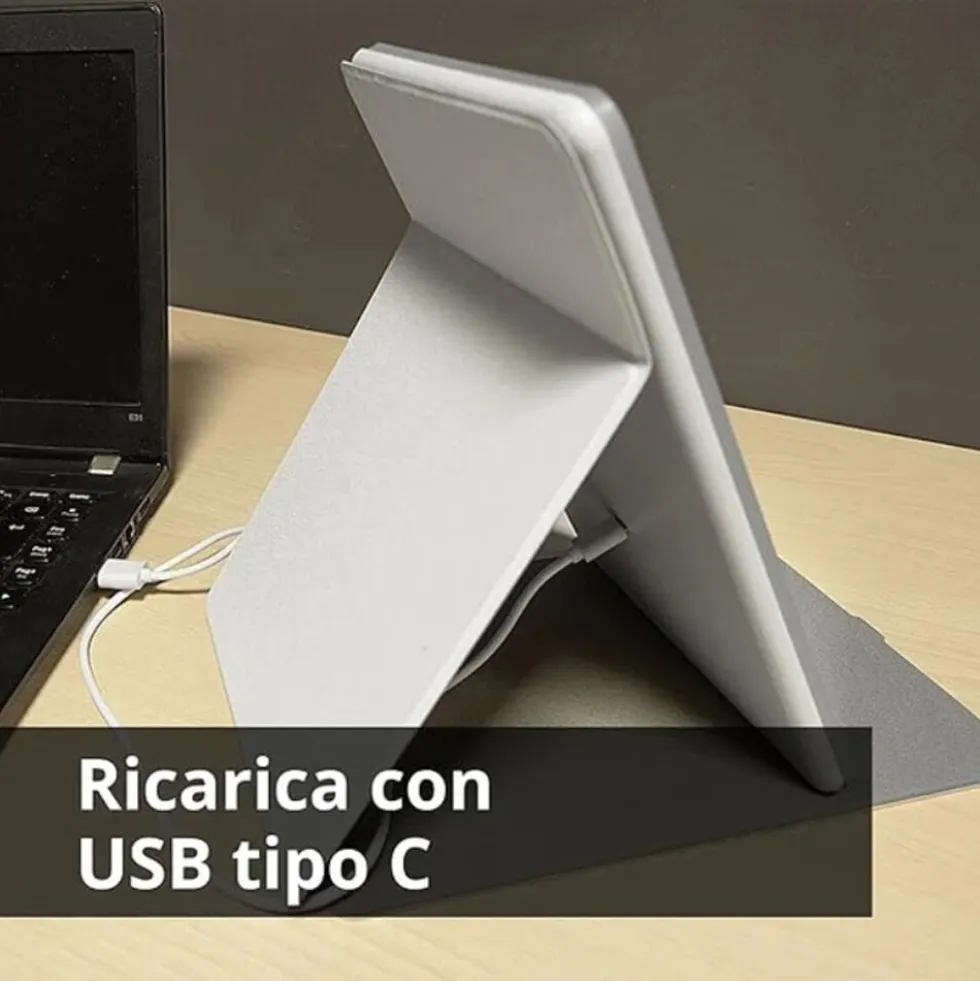 Innoliving Specchio Luminoso Ricaricabile Con Custodia