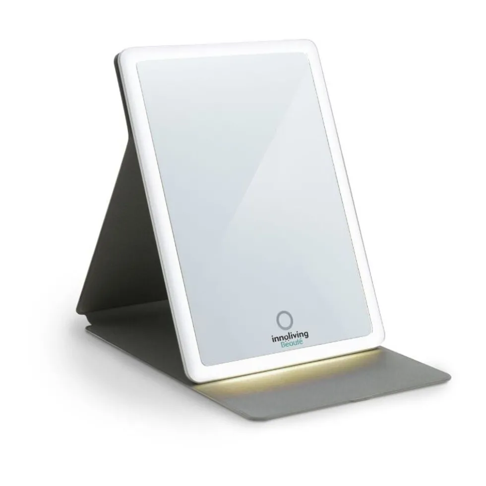 Innoliving Specchio Luminoso Ricaricabile Con Custodia