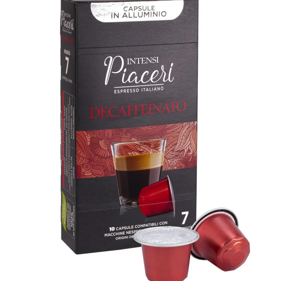 Intensi Piaceri Caffé Decaffeinato Intensità 7 10 Capsule