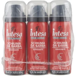 Intesa Schiuma da Barba Viaggio 50ml 3 Pezzi