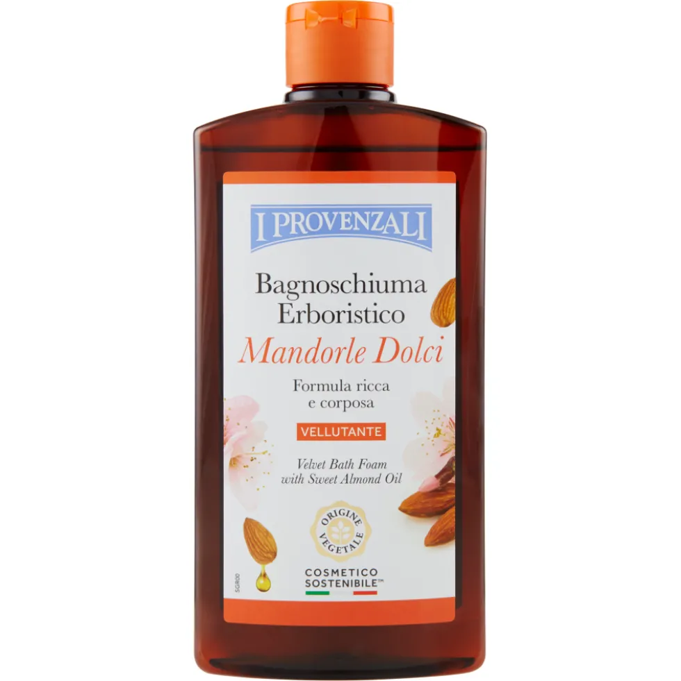 I Provenzali Bagnoschiuma Erboristico Mandorle Dolci Vellutante 400 ml