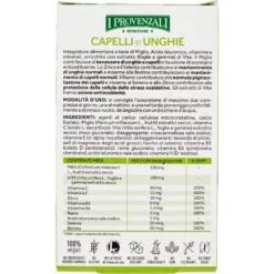 I Provenzali Benessere Capelli E Unghie Forza E Nutrimento 30 Compresse 24g
