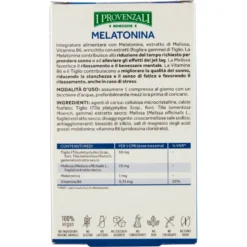 I Provenzali Benessere Melatonina Relax E Sonno 60 Compresse 10,8g