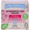 I Provenzali Detergente Viso Solido con Burro di Pesca e Rosa Canina 70 g