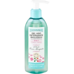 I Provenzali Gel Viso Detergente Biologico 2in1 all'Olio di Rosa Mosqueta 150 ml