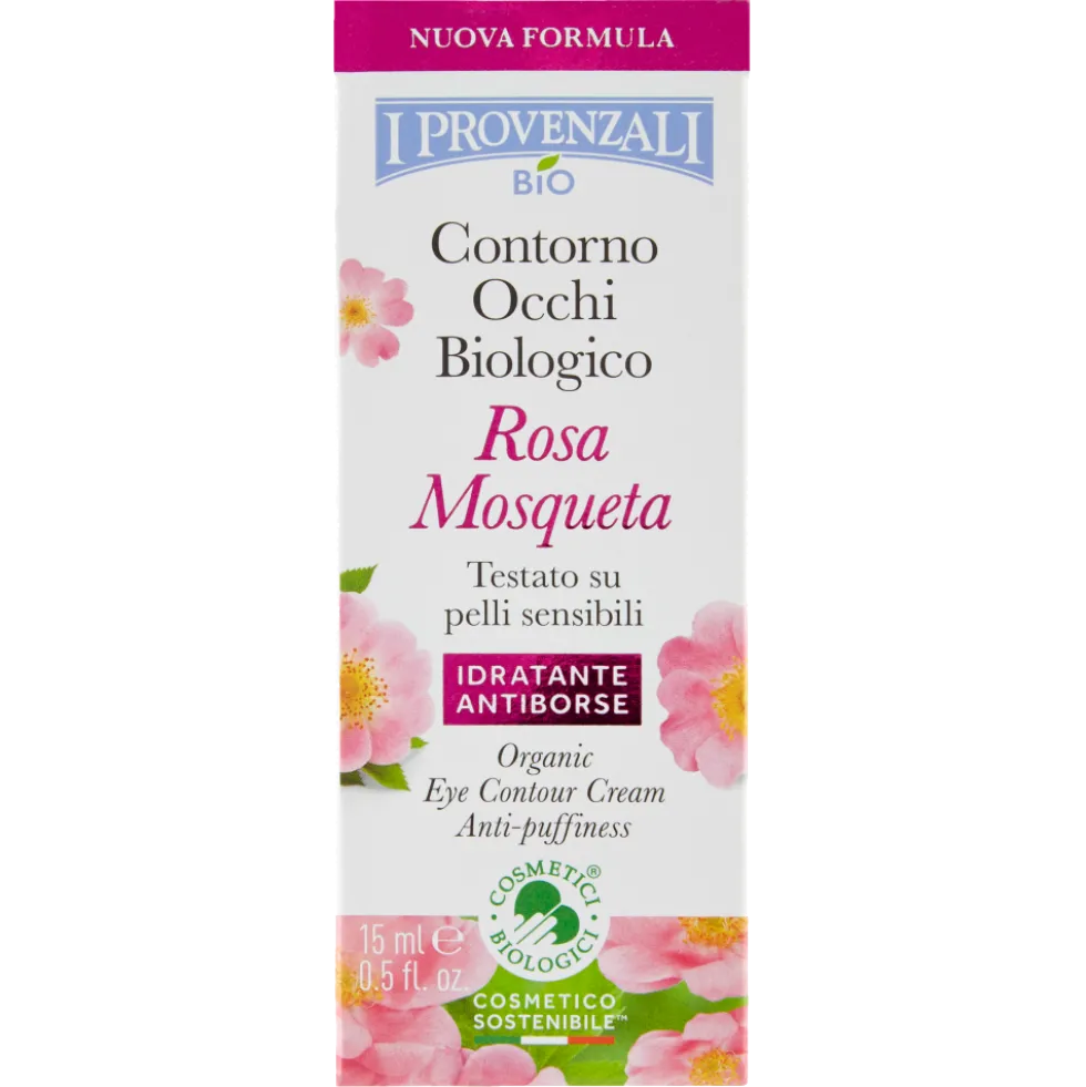 I Provenzali Mosqueta Contorno Occhi Idratante 15ml