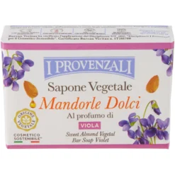 I Provenzali Sapone Vegetale Mandorle Dolci Profumazione Assortita 100g