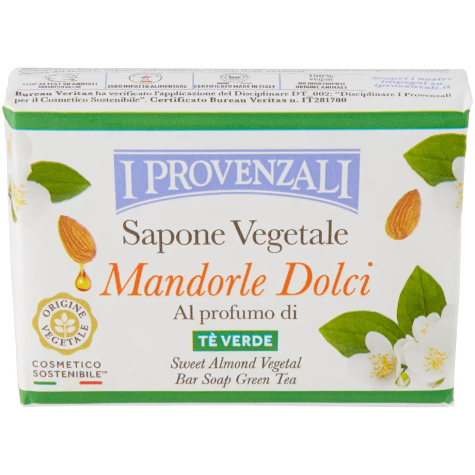 I Provenzali Sapone Vegetale Mandorle Dolci Profumazione Assortita 100g