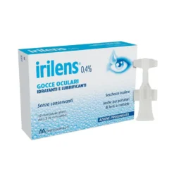 Irilens Gocce Oculari Idratanti e Lubrificanti 0,4% 10 Monodosi