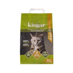 Kingar Cat Lettiera Agglomerante Vegetale