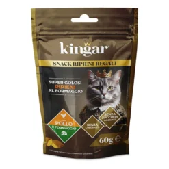 Kingar Cat Snack 60g Pollo e Formaggio