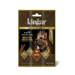 Kingar Dog Snack 3x10g Manzo
