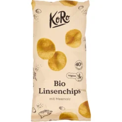 KoRo Bio Linsenchips Mit Meersalz 100 g