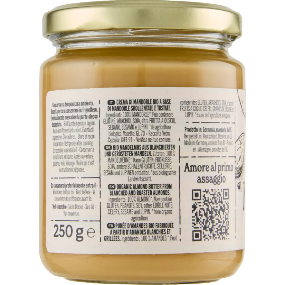 KoRo Crema di Mandorle Bio 250 g