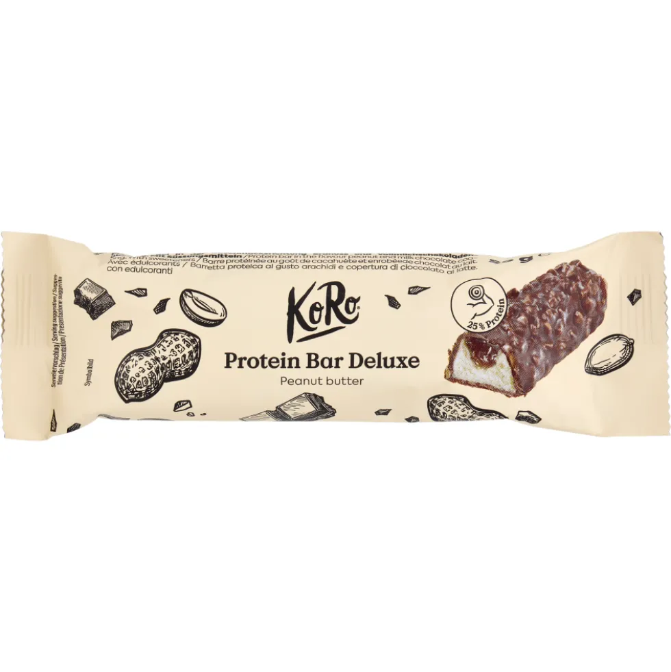 KoRo Protein Bar Deluxe Peanut Butter 55 g