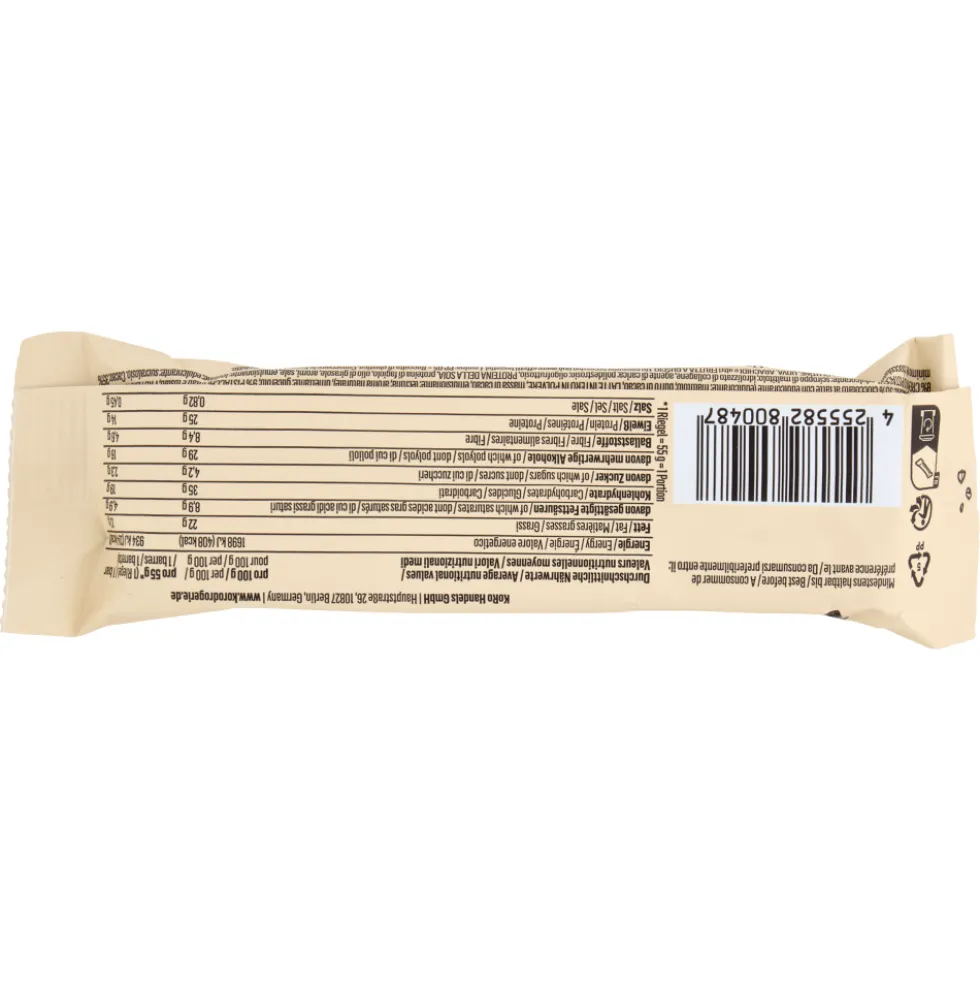 KoRo Protein Bar Deluxe Pistachio butter 55 g