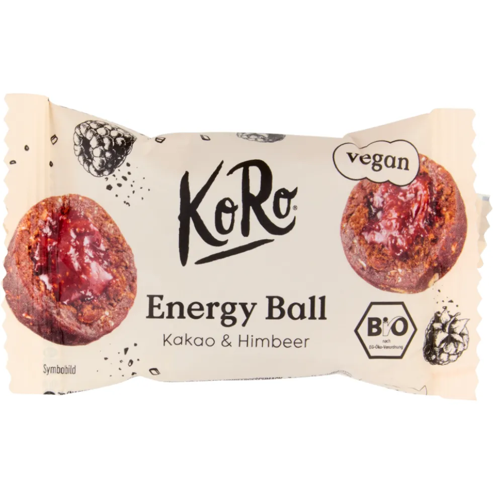 KoRo vegan Energy Ball Kakao & Himbeer 30 g