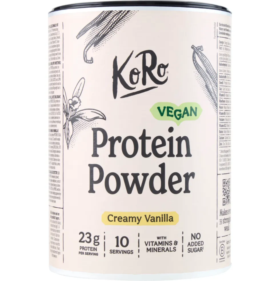 KoRo Vegan Protein Powder Creamy Vanilla 300 g